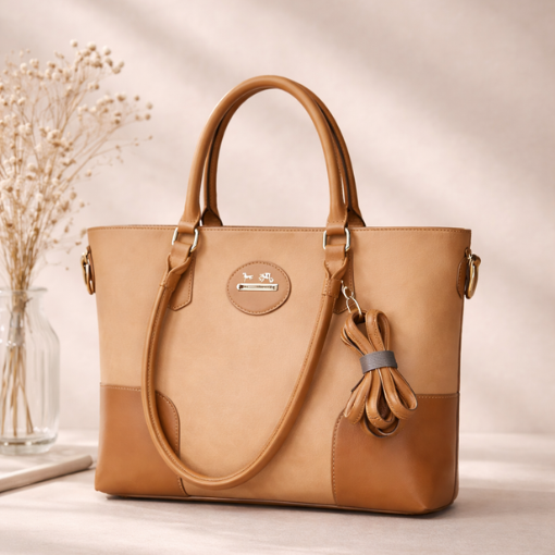 Premium Tote Bag for Girl | Large Capacity Shoulder Handbag | Minimalist Office, university & Travel Bag