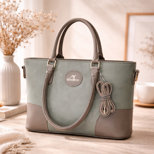 Premium Tote Bag for Girl | Large Capacity Shoulder Handbag | Minimalist Office, university & Travel Bag