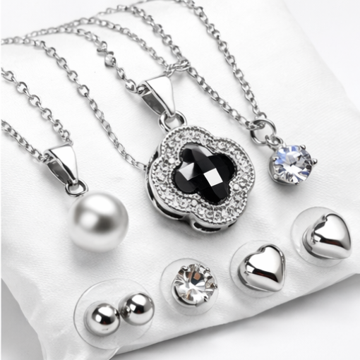 Premium Women’s Jewelry Combo – 3 Bracelets & 3 Bangles Set
