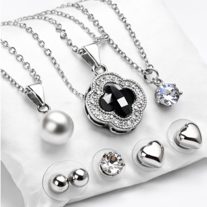 Premium Women’s Jewelry Combo – 3 Bracelets & 3 Bangles Set