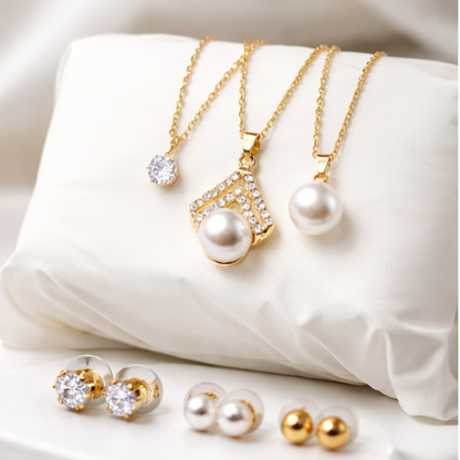 Classic Ladies 6-Piece Jewelry Set – Gani Bracelets & Kangan Bangles